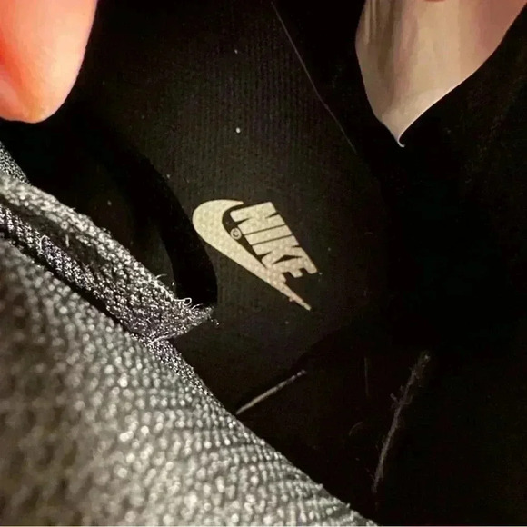 Nike Court Vision Mid Triple Black Men's size 9.5 - Picture 5 of 11